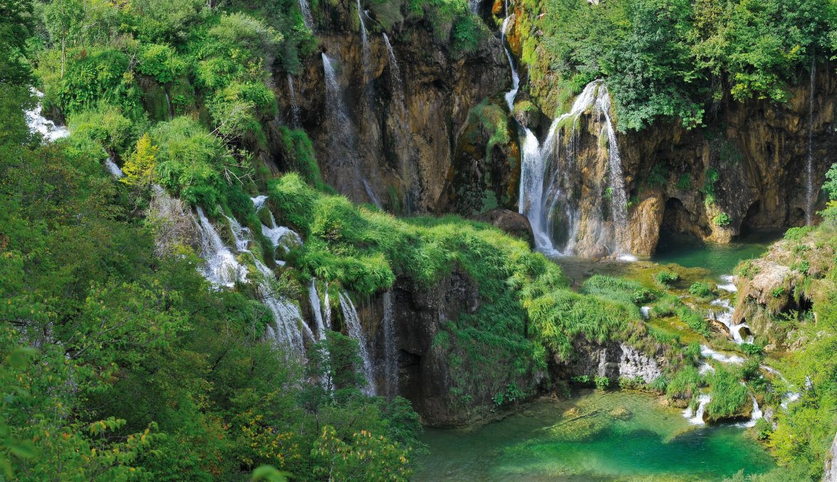 Wasserfall im Plitwicer Nationalpark &copy; Ginger4711 - fotolia.com