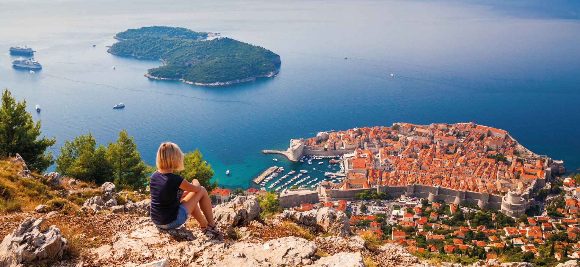 Blick auf die Altstadt von Dubrovnik &copy; Anna Lurye-fotolia.com