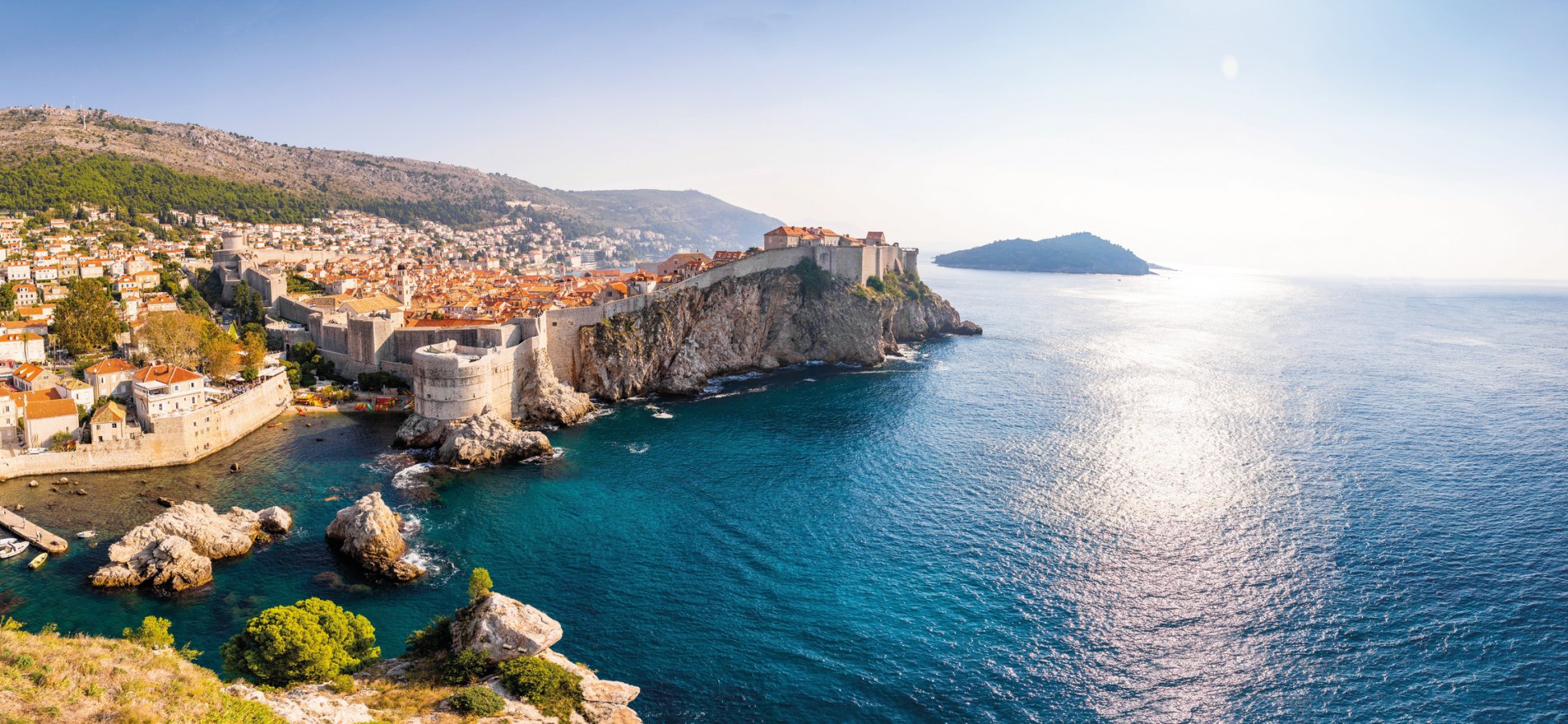 Blick von der Festung Lovrijenac auf die Altstadt von Dubrovnik &copy; dtatiana-fotolia.com